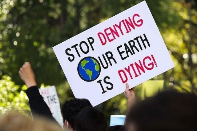 German climate activists set up protest camp in Berlin