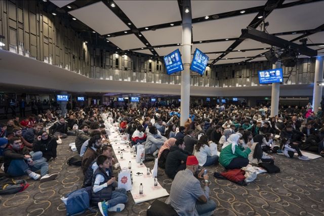 Open iftar hosted at Wembley Stadium in London