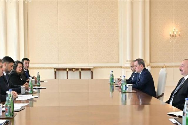 Azerbaijani president, Israeli foreign minister discuss bilateral ties, cooperation in various fields