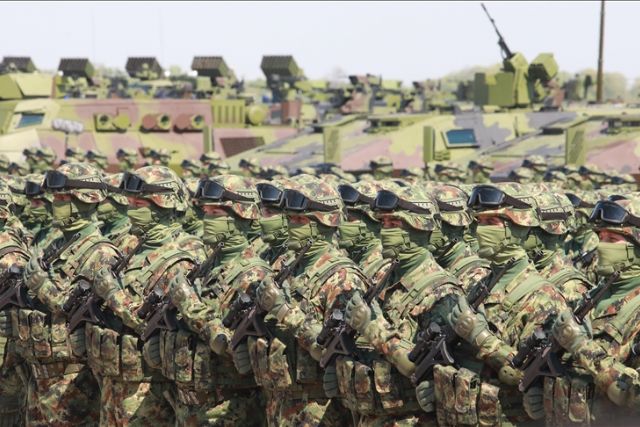 Serbian army shows its capabilities at comprehensive drill