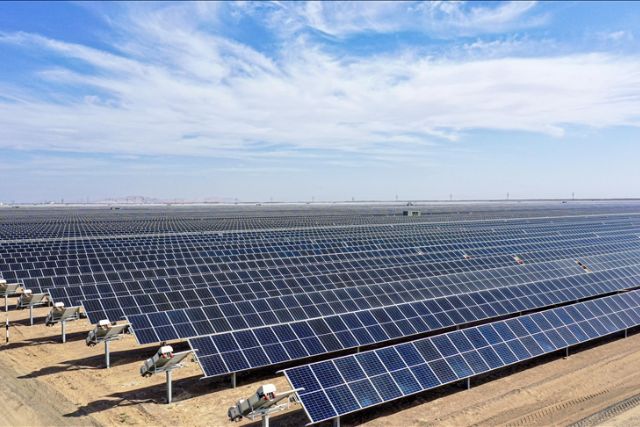 Solar power investment set to overtake oil production spending for first time