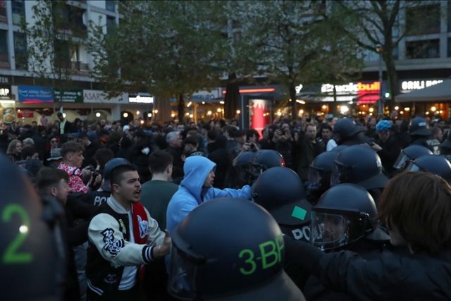 Protest held in Berlin to support Last Generation environmental activist group