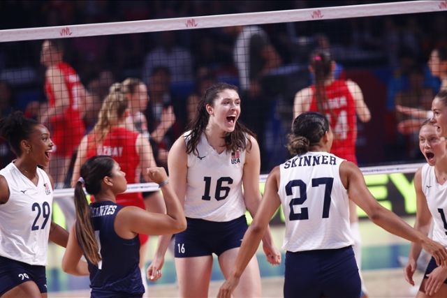 US beat Türkiye 3-2 in Women's Volleyball Nations League