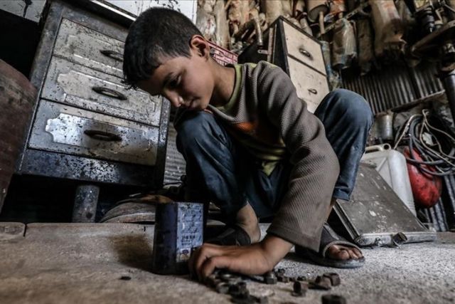 More than 1 in 5 children are engaged in child labor in the world's poorest countries