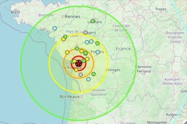 1 injured, buildings damaged in France earthquake