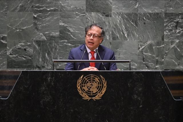 Colombia's president calls for peace conferences to address Ukraine, Palestine conflicts