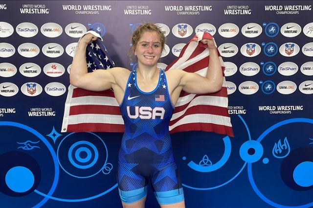 US athlete wins gold medal at World Wrestling Championships