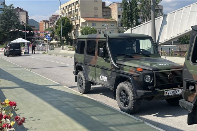 NATO's Kosovo Force says it is closely monitoring developments, ready to respond