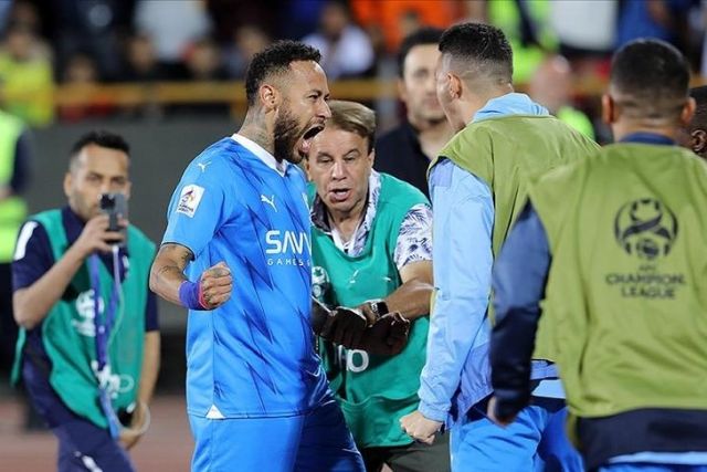 Neymar scores his 1st goal for Al-Hilal in Saudi club's Champions League win