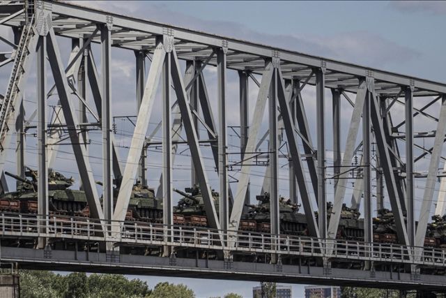 Satellite imagery shows 'dramatic' surge in rail traffic at North Korean, Russian border: Report