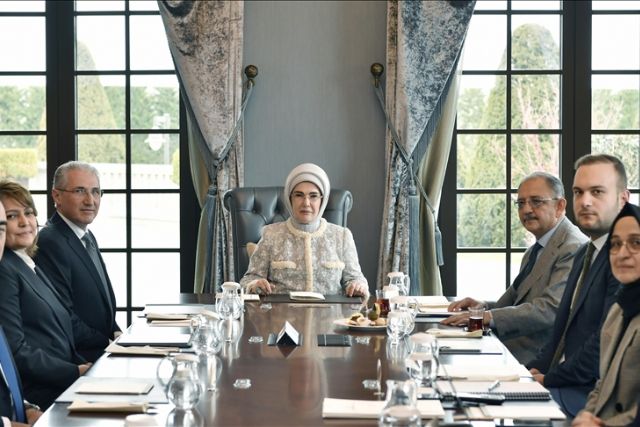 Turkish first lady Emine Erdogan receives Azerbaijani ecology minister