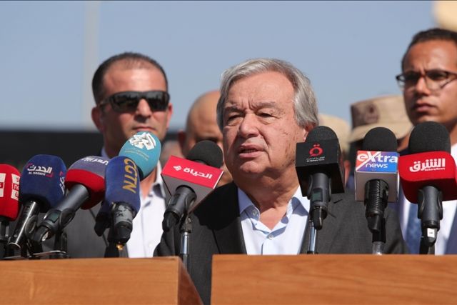 UN chief embarks on 'Ramadan solidarity trip' to Egypt, Jordan