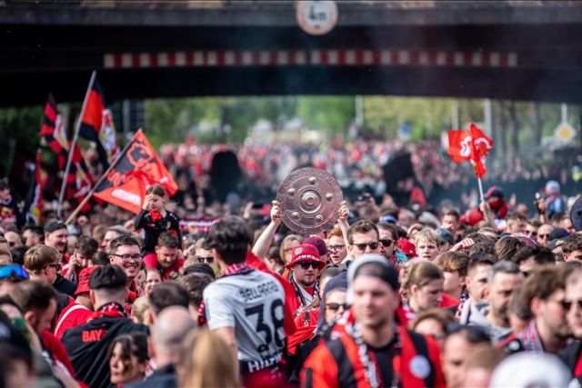 Bayer Leverkusen win first-ever German Bundesliga title