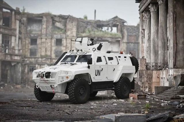 Turkish armored vehicles contribute to peace, prosperity worldwide