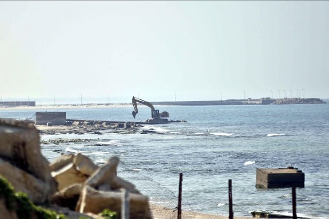Temporary floating pier being built by US to be connected to Gaza shore: Israeli army