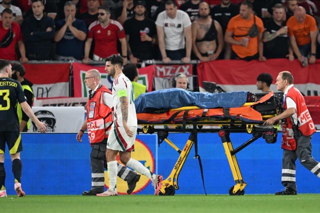 Hungary striker Varga has 'successful operation' after injury in EURO 2024 clash
