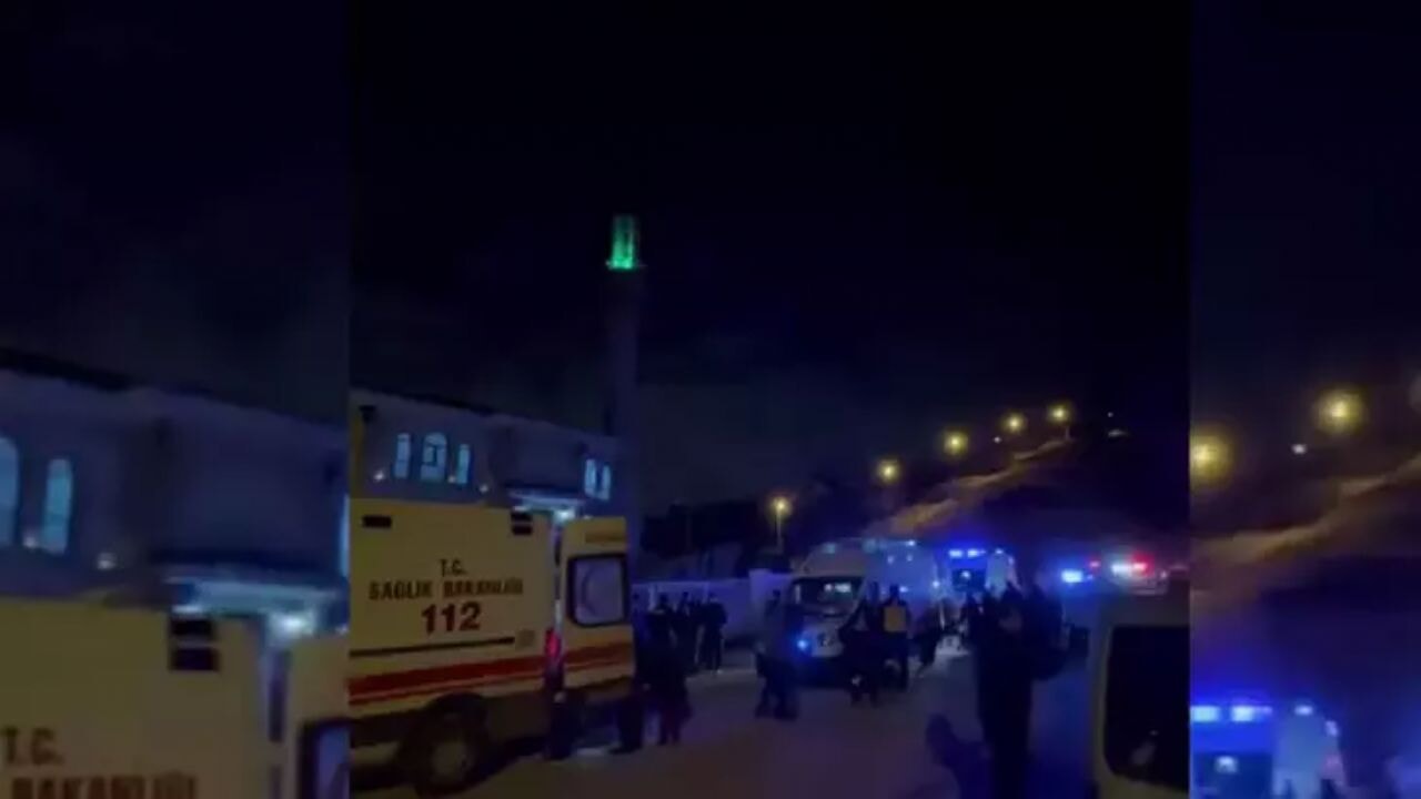 Ankara'da camide doğal gaz sızıntısı camide korku dolu anlar yaşattı