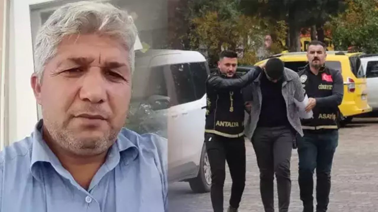 Antalya'da borç yüzünden cinayet