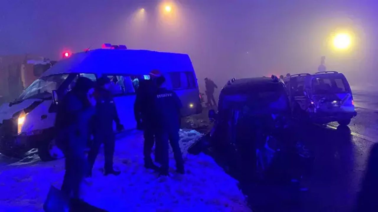 Bolu Dağı'nda zincirleme kaza