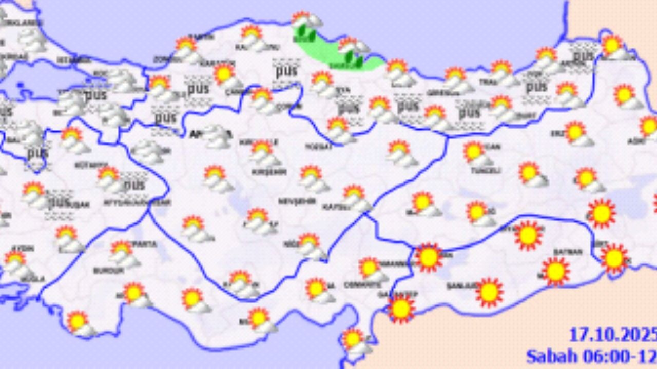 Meteoroloji'den sabah saatleri için yağmur ve sis uyarısı