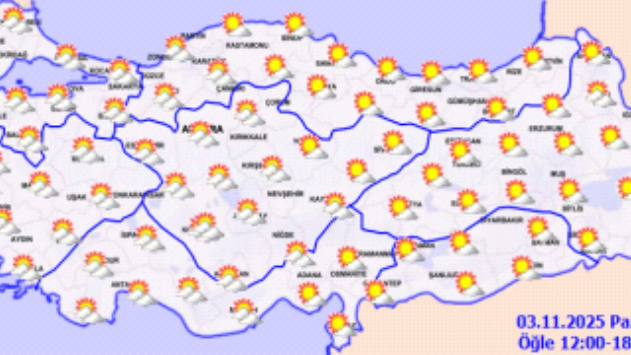 Türkiye'de sıcaklık mevsim normallerini aşıyor! Bazı illerde sağanak uyarısı
