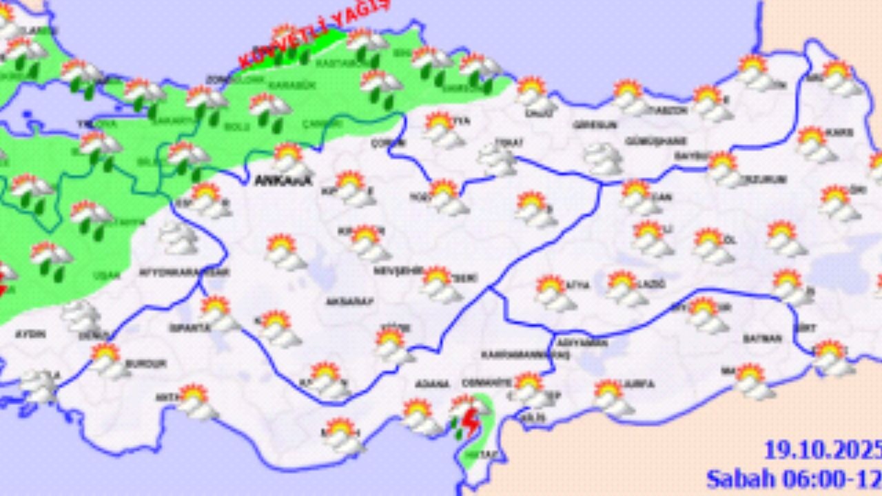 Türkiye geneli hava durumu! Sıcaklıklar düşüyor, yağışlar geliyor