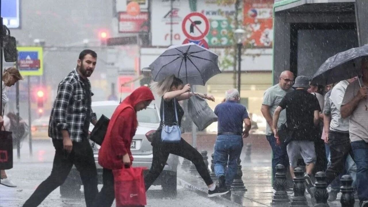 23 ilde rüzgar ve sağanak yağış uyarısı!