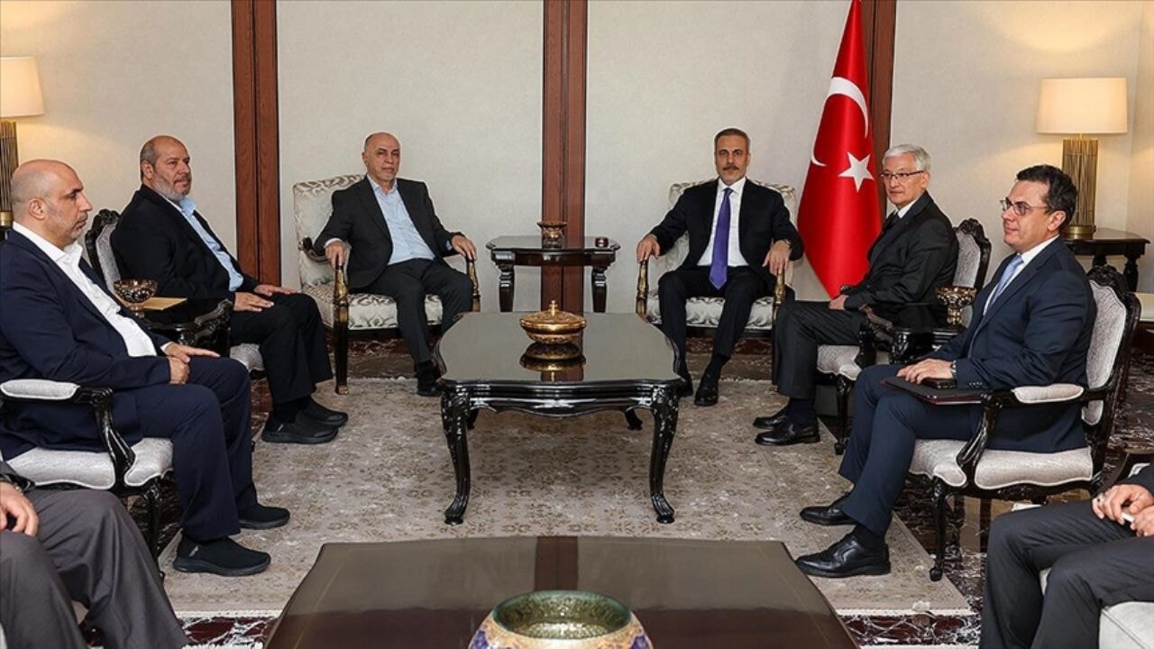 Bakan Fidan, Hamas heyetiyle görüştü