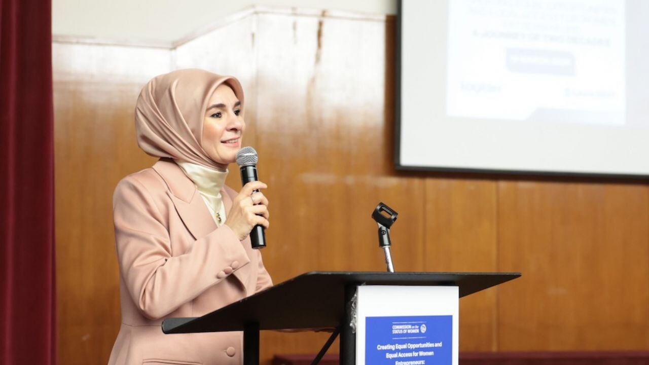 Bakan Göktaş, kadınların üretim, istihdam ve girişimcilik çalışmalarını anlattı