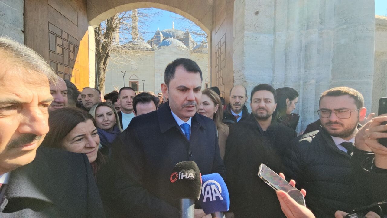 Bakan Kurum, restorasyonu tamamlanan Selimiye Camii'ni ziyaret etti