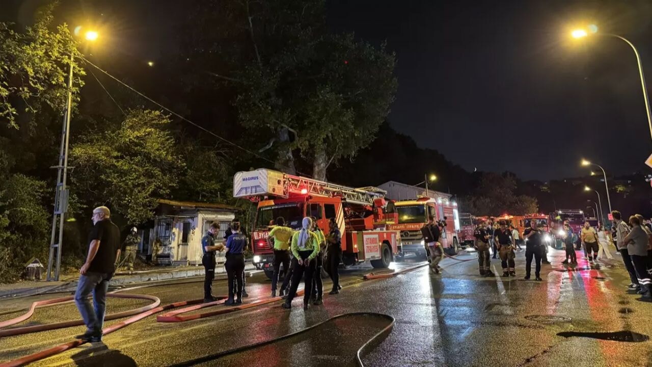 Beykoz'daki yangının faili yakalandı: 'Eğlenmek için fişek attım'