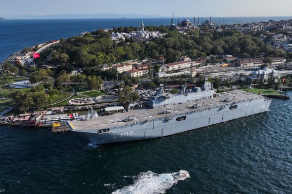 Çanakkale'den İstanbul'a gurur seferi: TCG Anadolu, Zafer Yolculuğunu tamamladı
