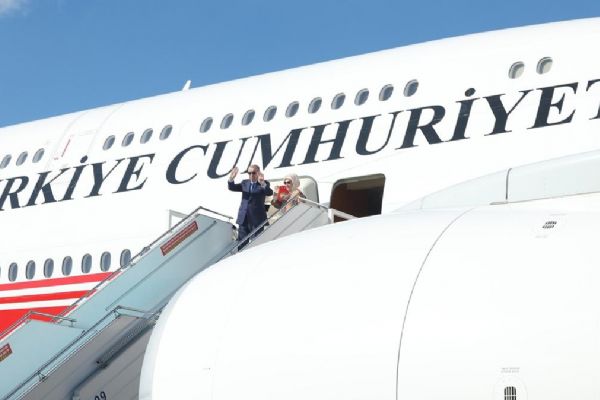 Cumhurbaşkanı Erdoğan, ABD'ye gitti