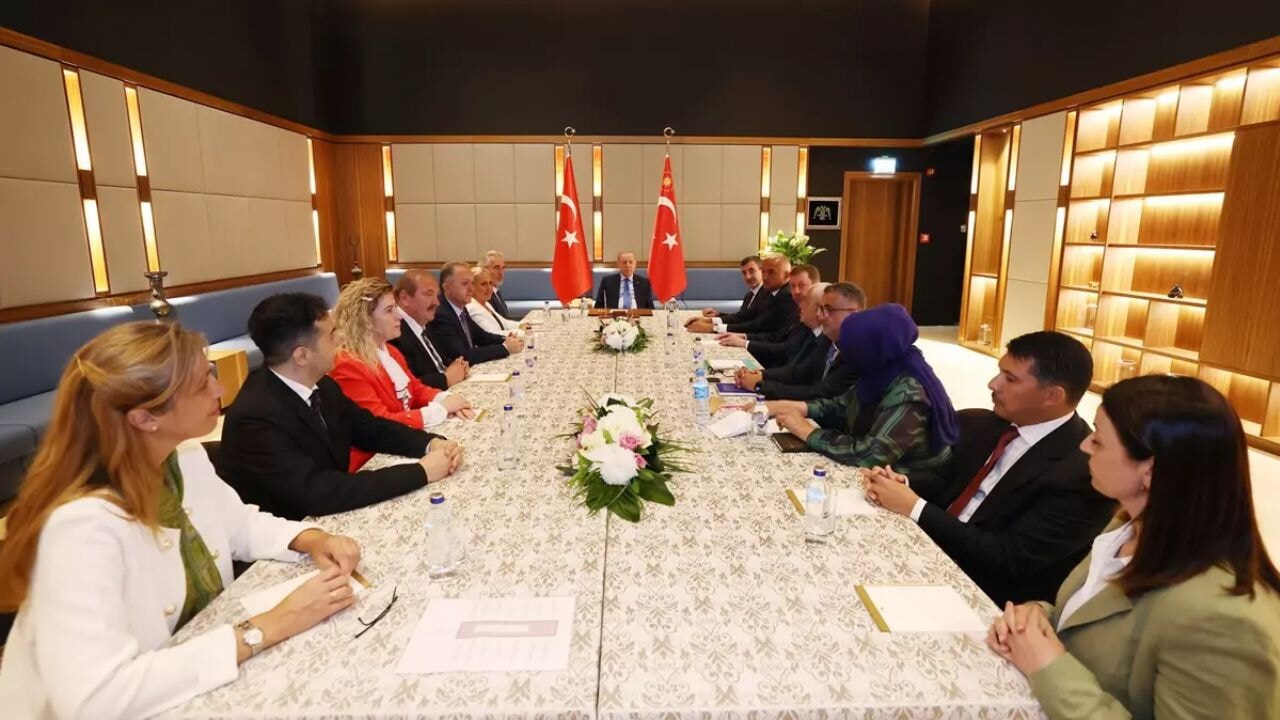 Cumhurbaşkanı Erdoğan'dan Ahlat'ta önemli kabul