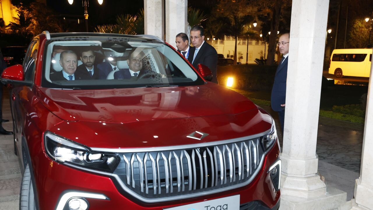 Cumhurbaşkanı Erdoğan'dan Sisi'ye Togg hediyesi