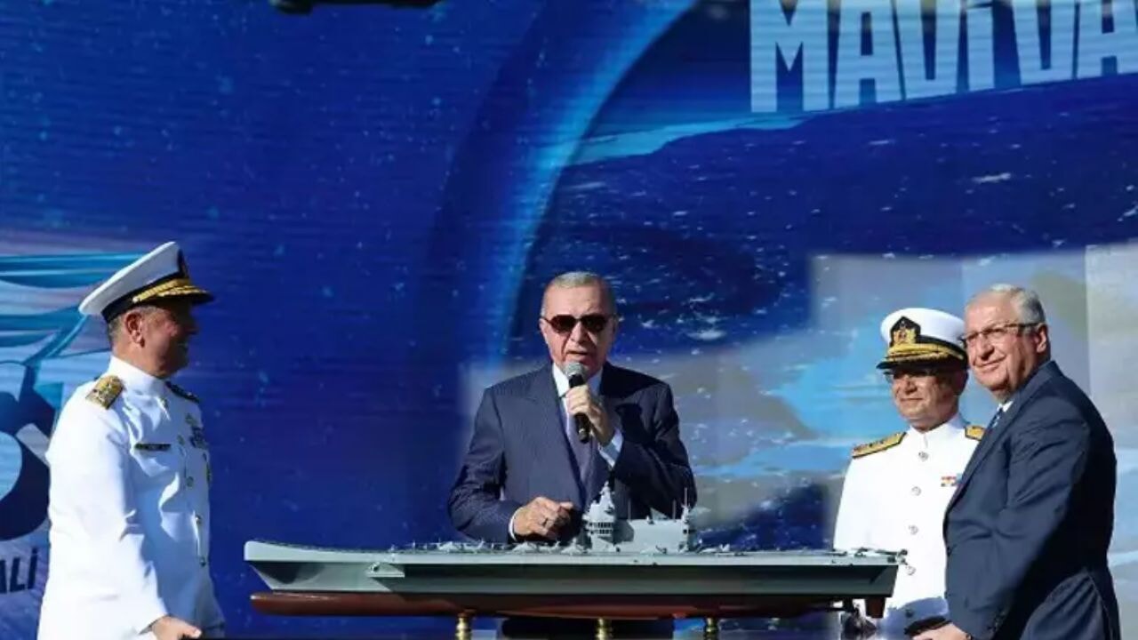 Cumhurbaşkanı Erdoğan TCG Anadolu'nun büyüğü için müjde verdi