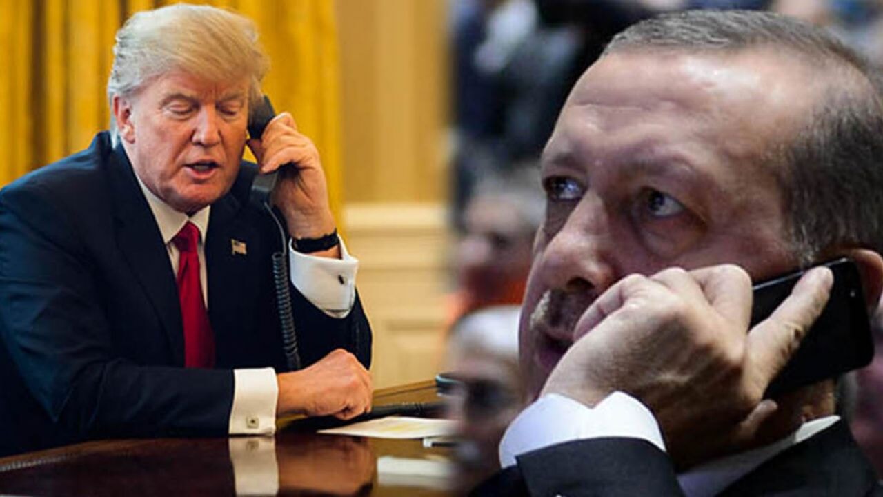 Cumhurbaşkanı Erdoğan, Trump ile görüştü!