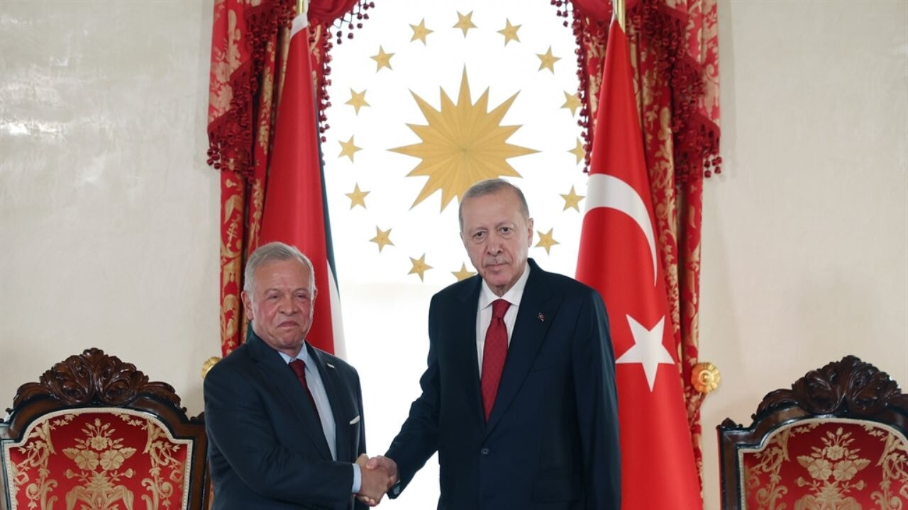 Cumhurbaşkanı Erdoğan, Ürdün Kralı 2. Abdullah ile İstanbul'da bir araya geldi