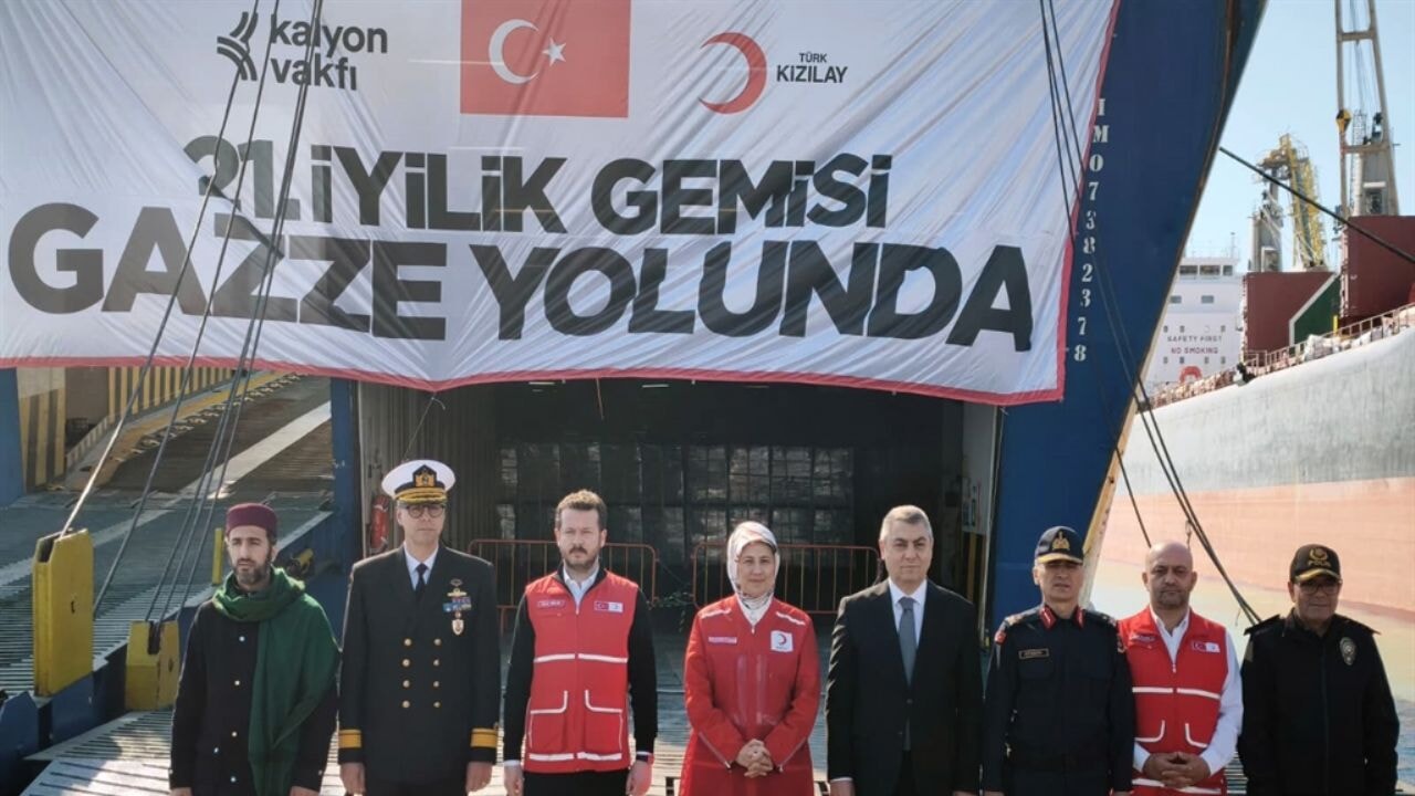 En büyük iyilik gemisi Gazze yolunda