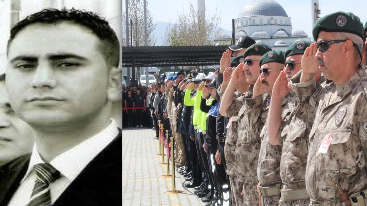 Halı sahada kalp krizinden ölen komiser toprağa verildi