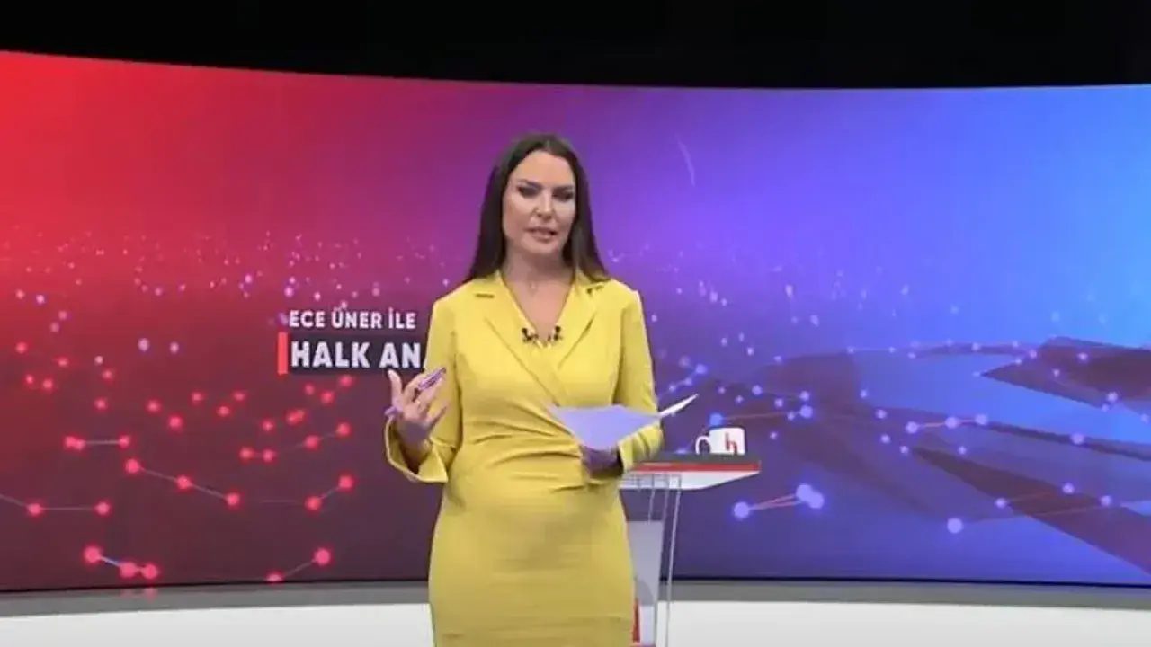Halk TV sunucusu Ece Üner adli kontrolle serbest bırakıldı