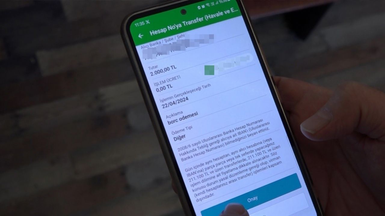 IBAN numarası ile ilgili uyarılar