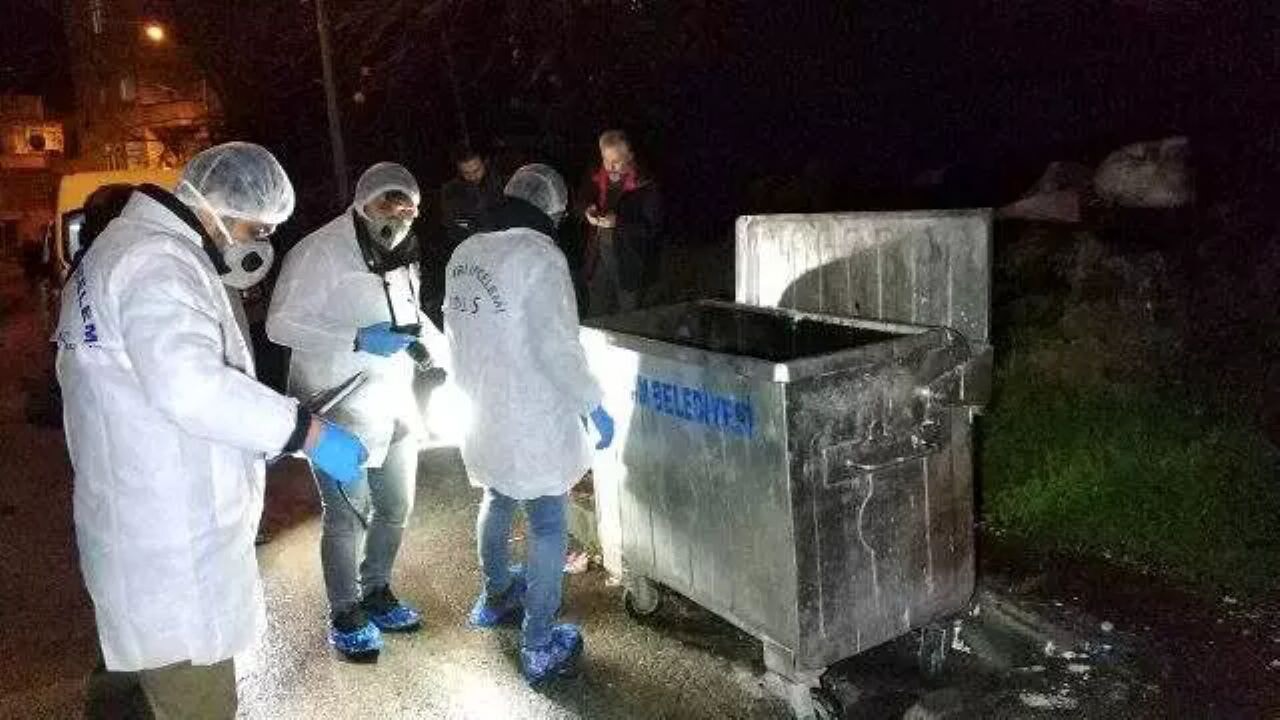 İnsan kafatası Adana'da çöp konteynerinde bulundu!