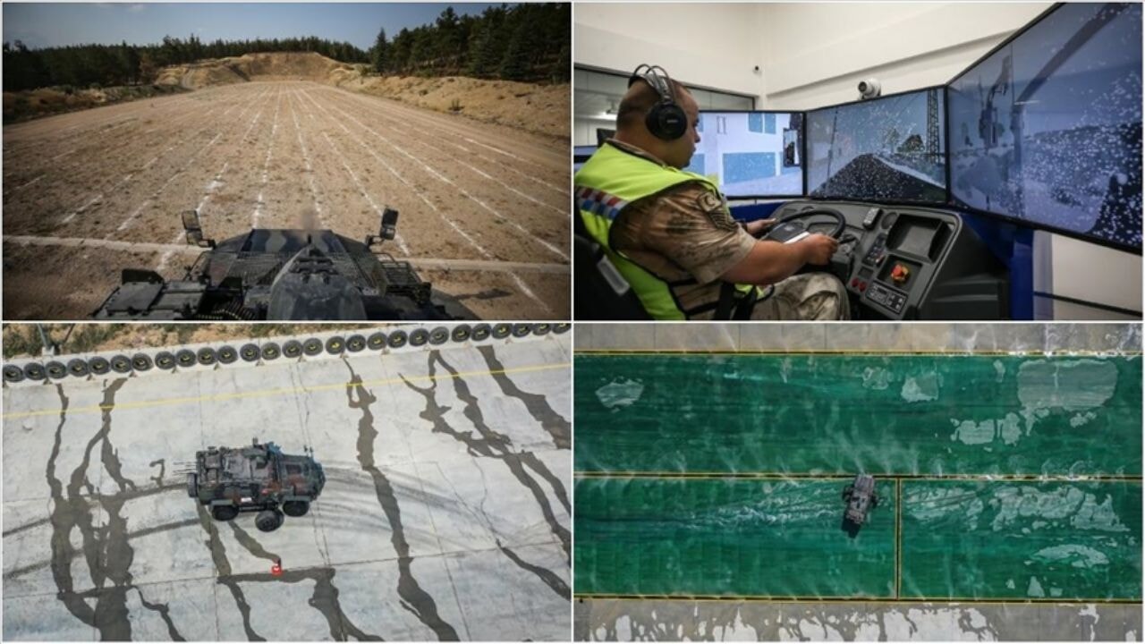 Jandarmada zırhlı araç eğitimi