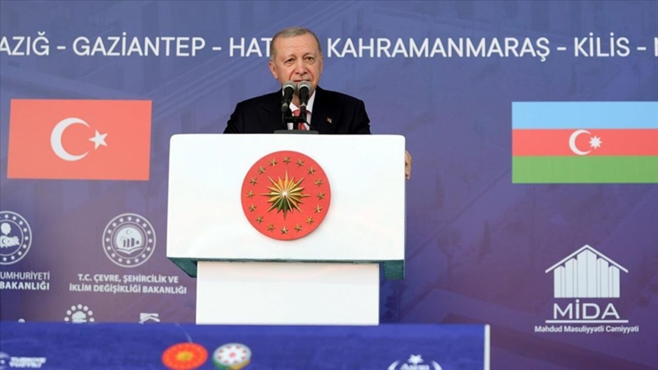 Kahramanmaraş'ta tarihi gün! Erdoğan ve Aliyev'den ortak mesaj