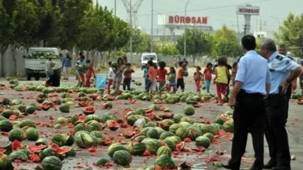 Karpuzlarını parçalayan üreticilere milyonluk ceza gündemde