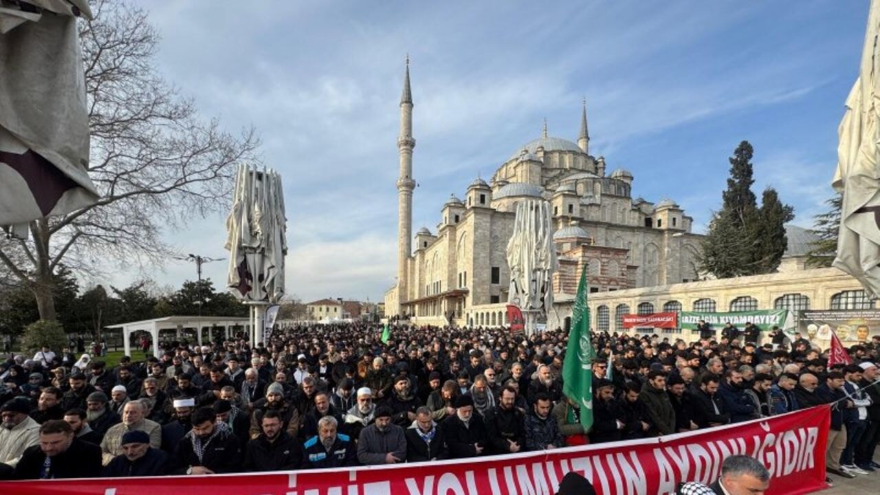 Kassam Tugayları komutanı Muhammed Dayf için gıyabi cenaze namazı kılındı
