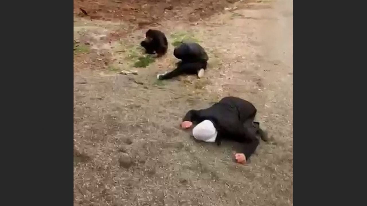 Maddenin etkisiyle yere yığıldılar!