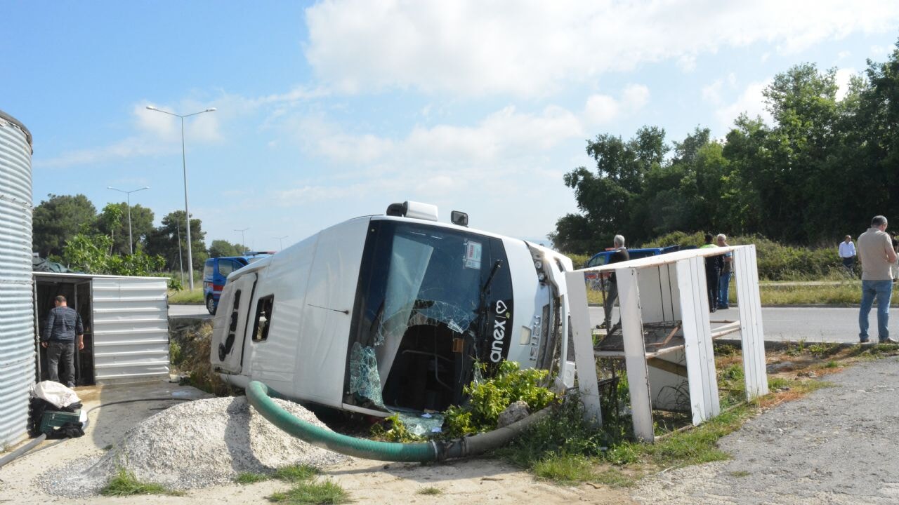 Manavgat'ta korkunç kaza!