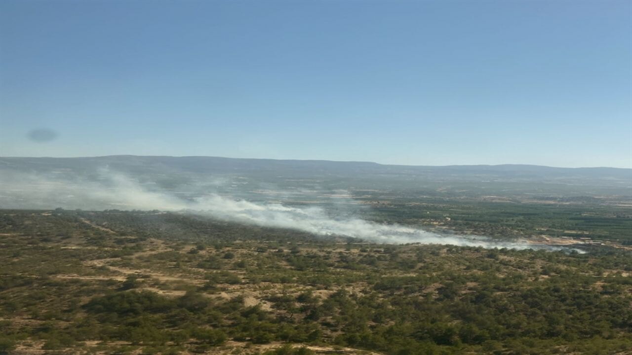 Mersin'de orman yangını